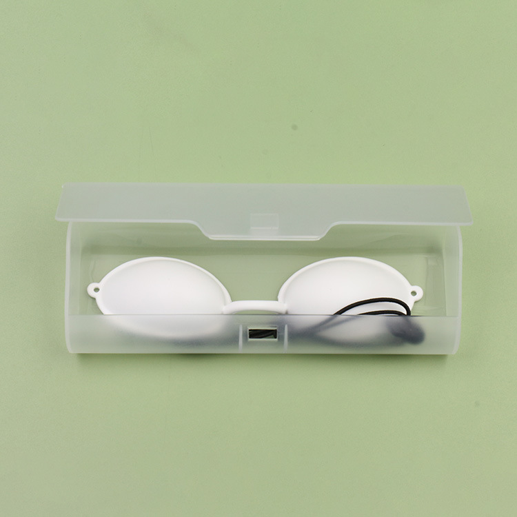 눈 보호 고글 대형 흰색 + 무광택 상자