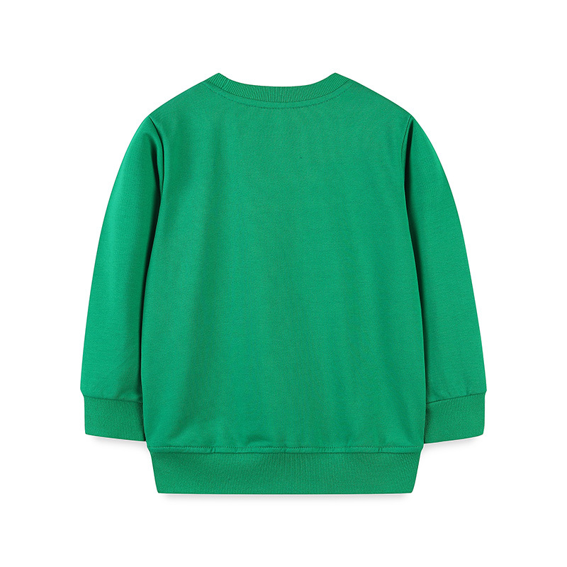 Suéter de niño de Navidad de estilo europeo y americano otoño nuevo suéter de manga larga para niños suéter estampado de moda para niños sudadera