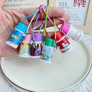 Miniature 6-Point Mini Toy Pocket Crossbody Water Bottle Scene Ornament Photography Prop Dollhouse Accessory Landscaping Decoration