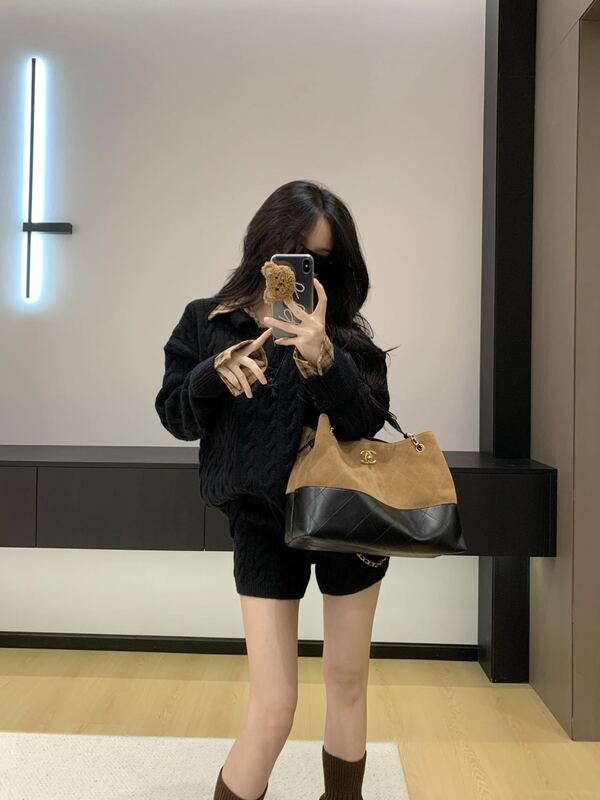 韩系长袖针织衫女秋季2025年新款慵懒风软糯高级感上衣短裤两件套|undefined