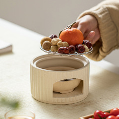 圍爐煮茶家用室內煮茶爐小炭爐迷你精緻溫茶爐加熱陶瓷耐高溫