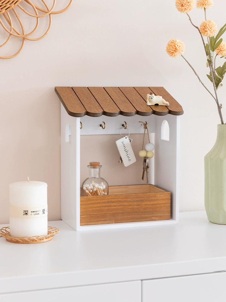 Деревянная настенная декоративная стойка для хранения настенная стойка для хранения почты деревянная стойка для подвешивания ключей Заводская поставка