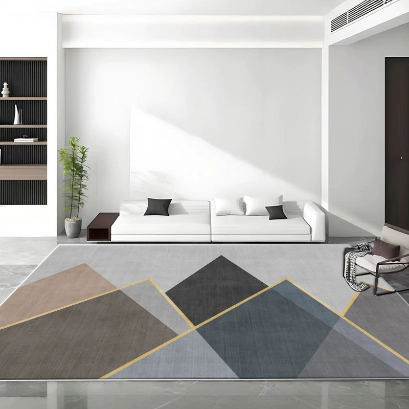 Modern non-slip carpet for living room, simple and elegant design