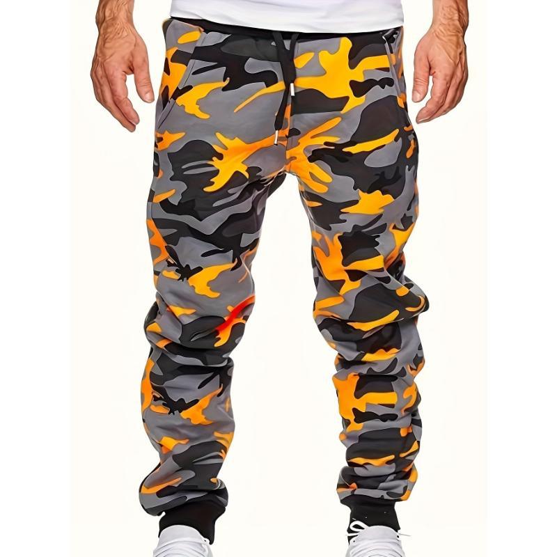 Men 's Casual Camouflage Print Jogger Pants Fashion Outdoor