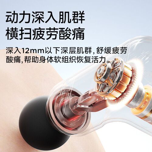 Mini Fascia Gun Mini Muscle Massager for Men and Women Electric Neck Massager Relaxer Fascia Gun