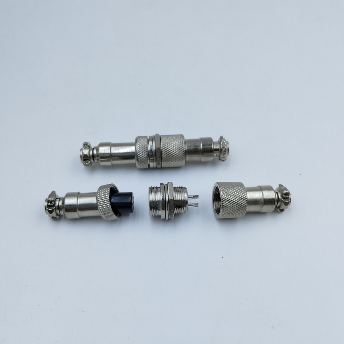 Factory Customized Gx12 Plug-In Aviation Plug 2-7 Core Solid Silver-Plated Copper Pin M12 Aviation Head Connector
