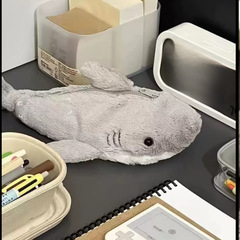 創意可愛卡通毛絨筆袋動物玩偶軟萌治癒玩偶筆袋中學生文具收納袋