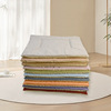 Mr. Bao Bao's multi -color linen -square bangs cushion cushion square linen pad home chair cushion cushion four seasons