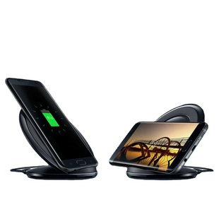 Dual-coil vertical bracket wireless charging transmitter 5v1a9v fast charging vertical wireless charger