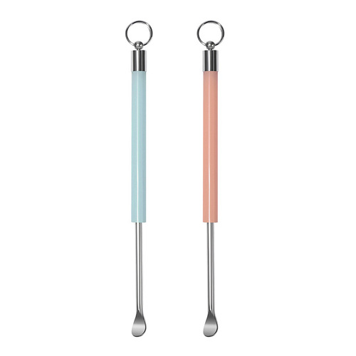 Chuanqi'er stainless steel ear scoop, ear wax removal, ear picking tool, ear scoop, ear pick, ear pick with key ring