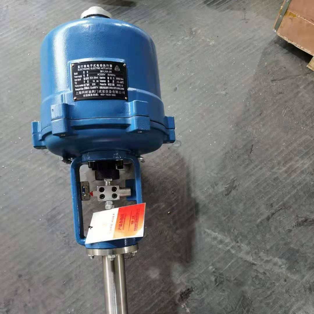 ZDLP Электрический взрывозащищенный регулирующий клапан Шанхай Kenedi Электрический регулирующий клапан Регулирующий клапан Производители