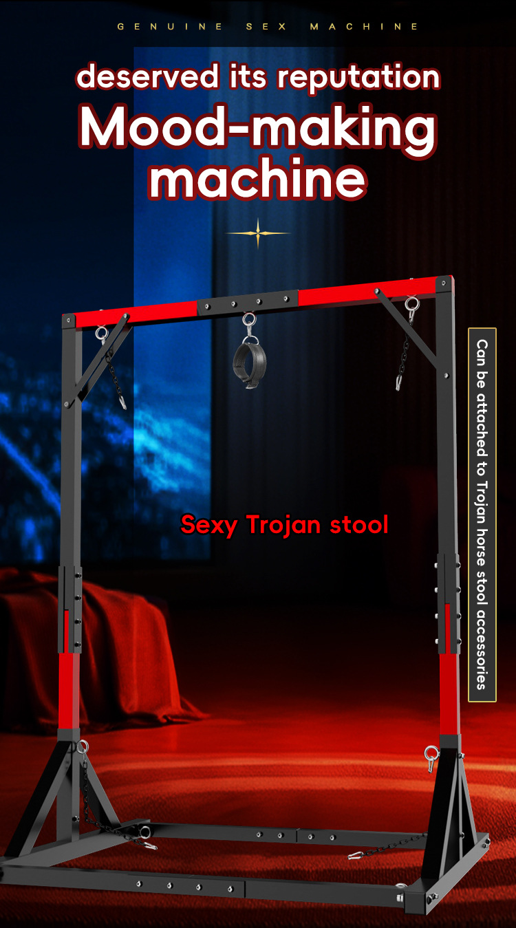 Jiuai Sm Over-the-Door Binding Set with Iron Handcuffs for Couples — detail image 17