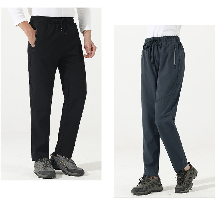 Herrenhose Frühling, lässig, dünn, wasserdicht, winddicht, Frühling und Herbst, Sprint-Paar, Sport, Outdoor, lange Bergsteigerhose_voghion.com
