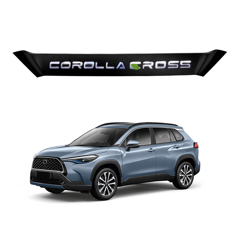 Tenxinrui adecuado para Toyota ruifang Corolla Cruz Modificación del coche con la luz cubierta TRIM tira accesorios exteriores