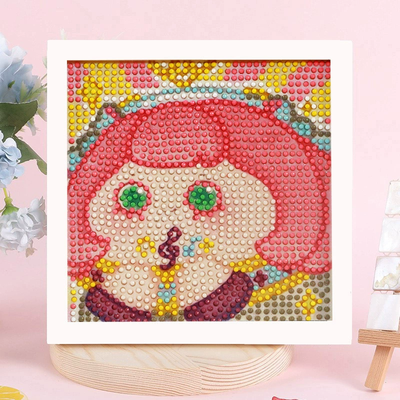 Мультяшная умная игрушка, DIY, новая коллекция, детское handmade diy, украшенная бриллиантами