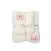 Bath towel, coral soft set, 2 piece set