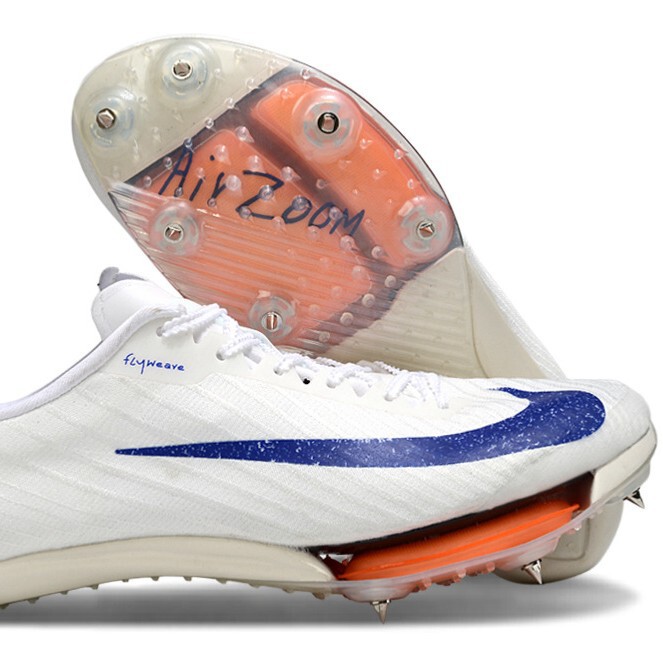 Putian Shoes Pure Original Maxfly 2 Full-Length Carbon Plate Air Cushion Sprint Spikes Men's Breathable Wear-Resistant Non-Slip Track and Field Shoes