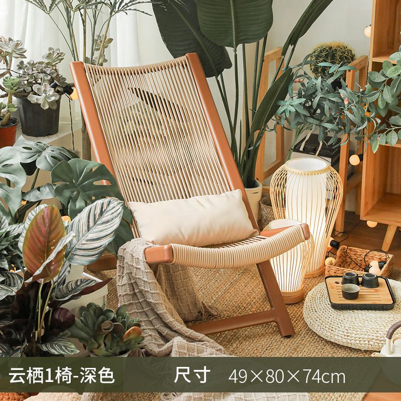 花园躺椅阳台家用休闲晒太阳两用折叠靠背藤椅子户外庭院桌椅防水|undefined