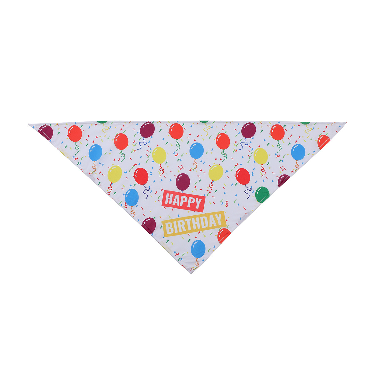 Toalla de saliva de cumpleaños para mascotas nueva transfronteriza Toalla triangular para perros Accesorios para mascotas Toalla para mascotas Toalla para perros