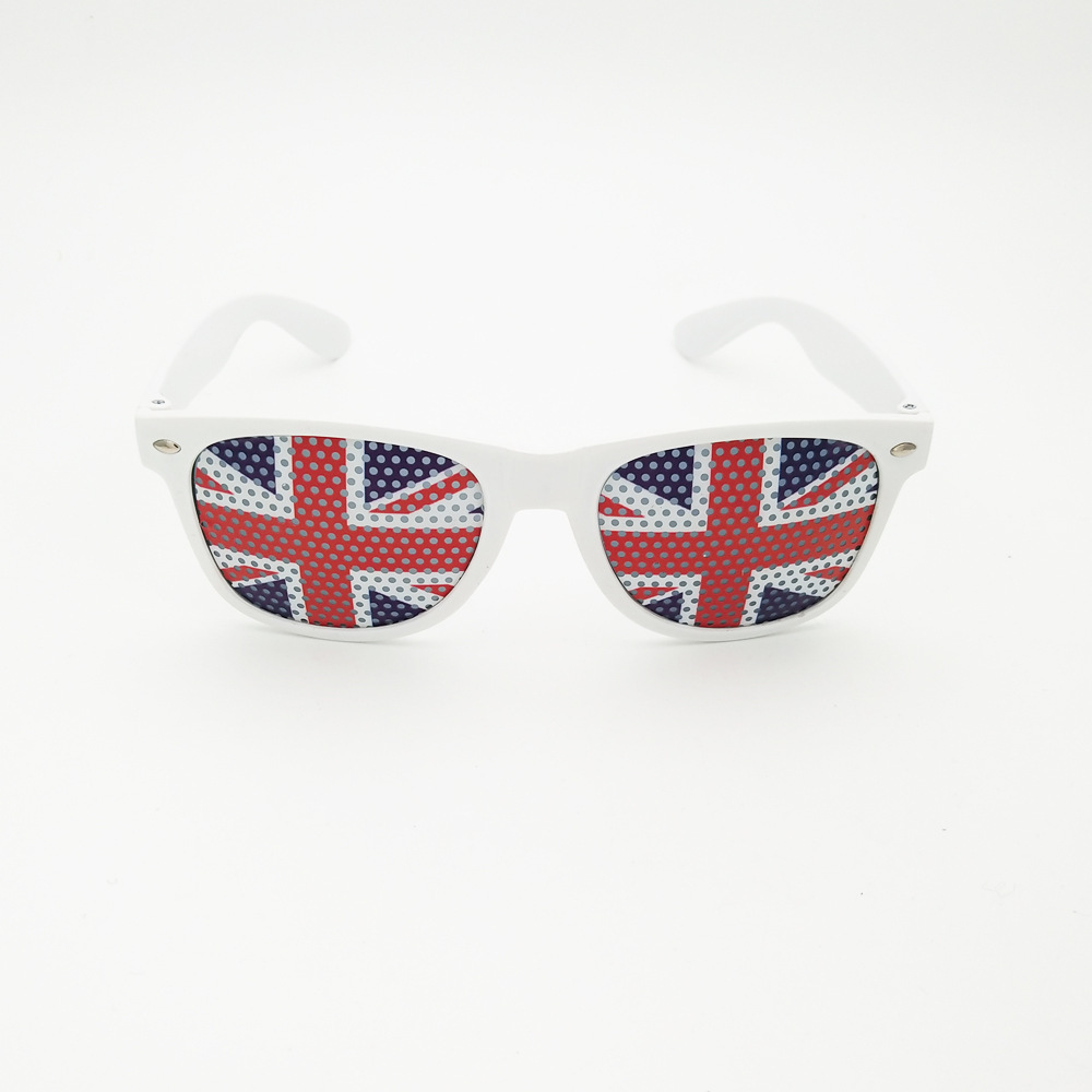Casual Cool Style National Flag Ac Square Full Frame Glasses display picture 4