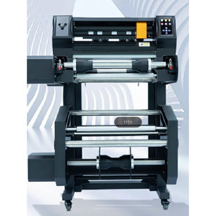Magic carving new roll-to-roll cutting machine automatic waste removal automatic retractable material camera positioning automatic edge patrol