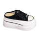 SJN9998 Small Thick Bottom Heightened Baotou Slippers Women's 2024 Summer New All-match Sequin Loaf Casual Shoes