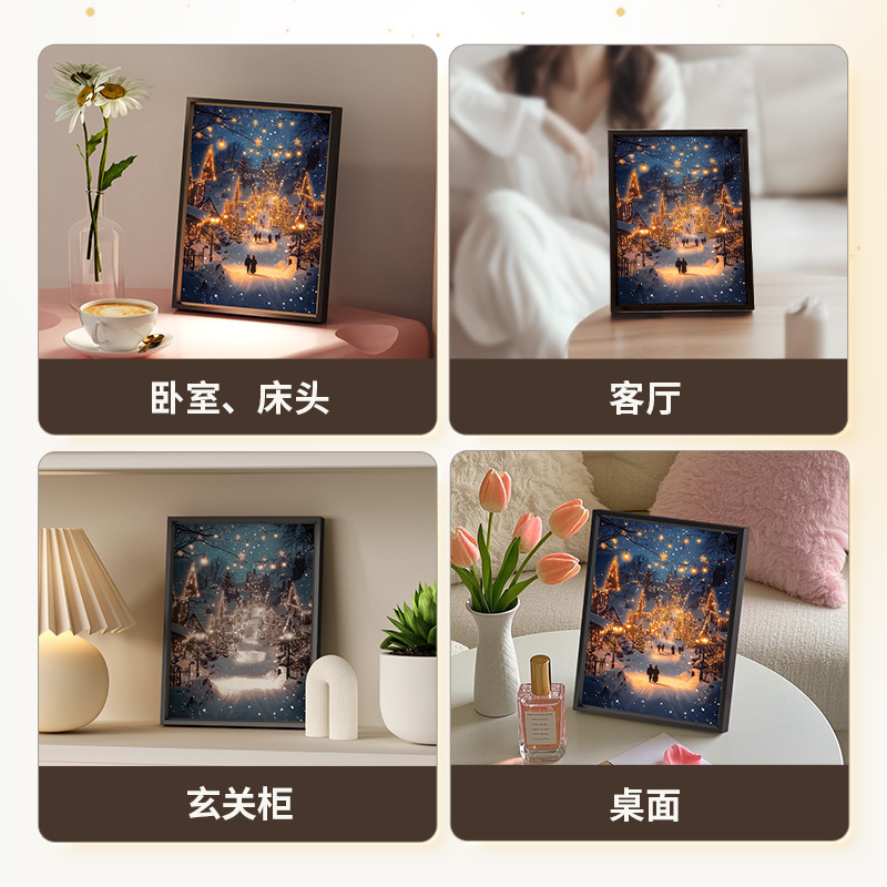 七夕のバレンタインデーの装飾、雰囲気を演出する置物、ギフト、彼女へのプレゼント、金属製の置物、クリエイティブな雰囲気の照明|undefined