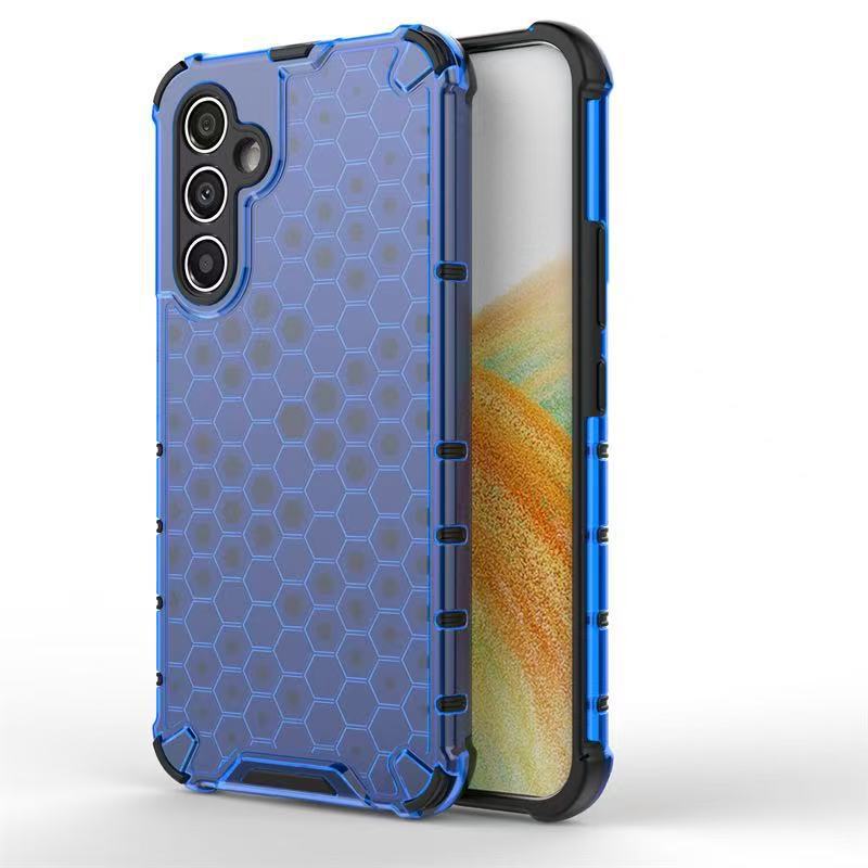 Suitable for Samsung S24/S25Uptra Honeycomb Four-Corner Anti-Fall Mobile Phone Case S21/S22/S23 Transparent Frosted Suitable for Samsung S24/S25Uptra Honeycomb Four-Corner Anti-Fall Mobile Phone Case S21/S22/S23 Transparent Frosted