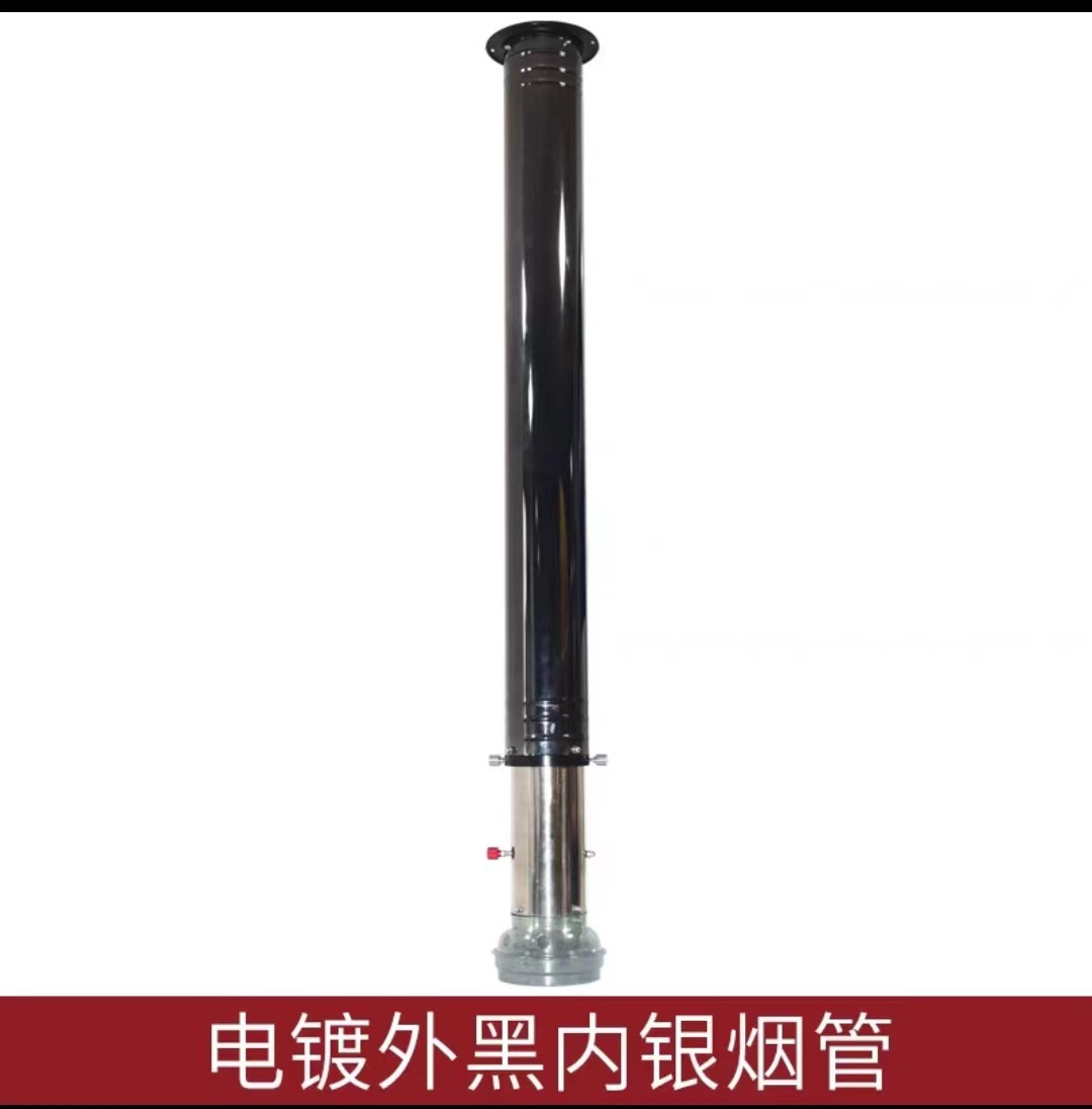 Asado coreano tubo de escape telescópico tubo de escape de acero inoxidable grueso tubo duro equipo de escape de aire de vidrio campana de escape de humo de barbacoa comercial