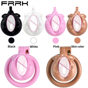 FRRK-212 pseudo-niang hunting male chastity lock one-piece ABS hard resin lock bird cage turtle cage