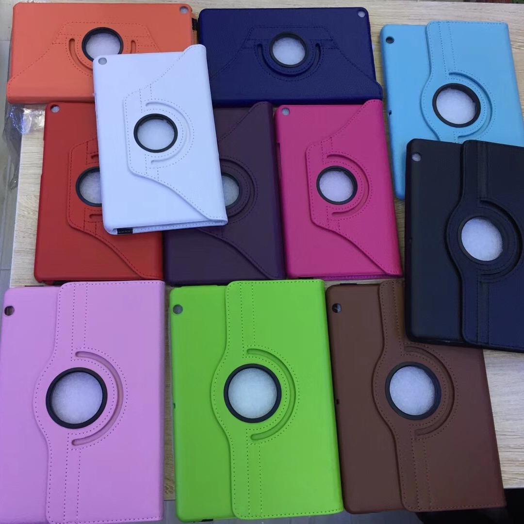 Suitable for Lenovo Xiaoxin P11 Protective Case M10Plus Tablet Pebbled Rotating Leather Case Pro11.5 Anti-Fall K11