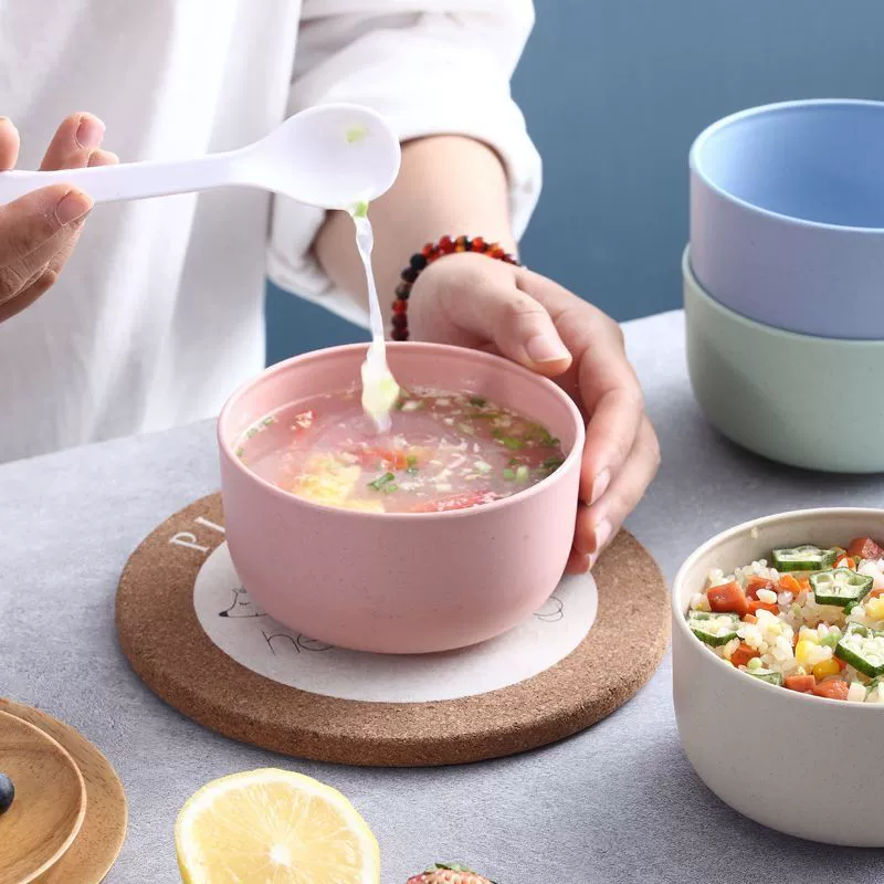 Soup bowl for home use, tableware for feeding, fall protection, wholesale