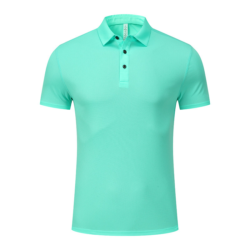 Camiseta de solapa de lujo ligero para hombres de negocios Golf Club Polo Polo Logotipo personalizado