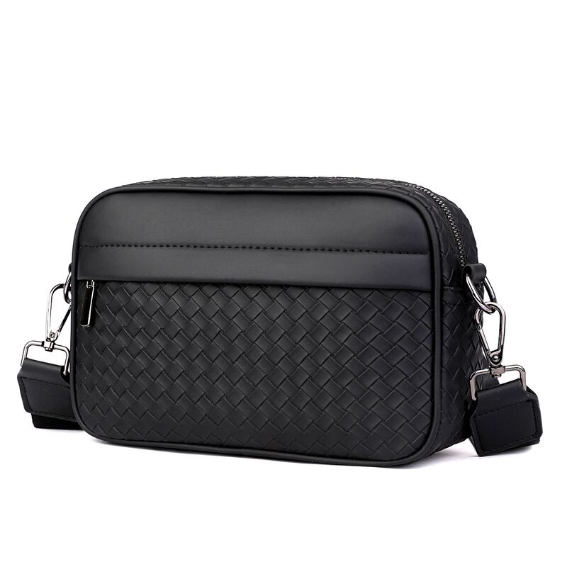 New fashion fashion brand men's casual plaid shoulder bag Korean leather messenger bag fashion small square bag small backpack New fashion fashion brand men's casual plaid shoulder bag Korean leather messenger bag fashion small square bag small backpack