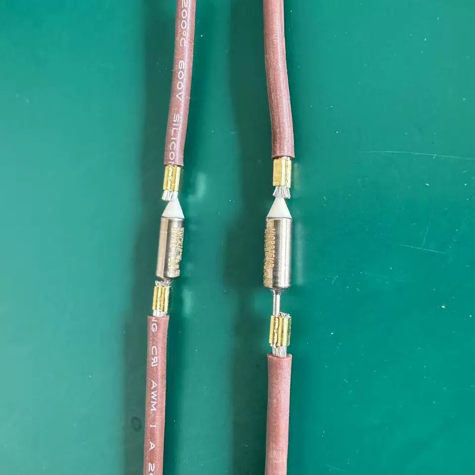 铜带端子线黄铜带二合一压线/一分二漆包线电子线加卡扣