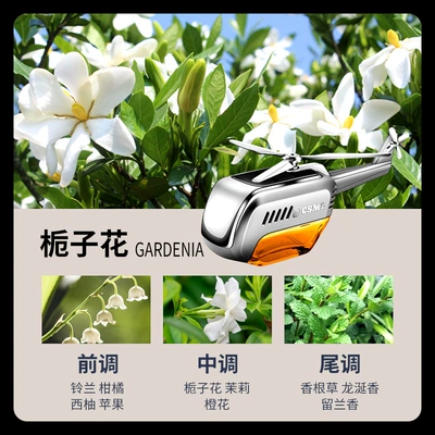 Solar Car Perfume Car: Perfplant seat - gardenia