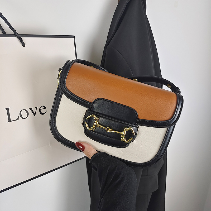 Small Saddle Women's 2023 New Light Luxury Network Red Fashion Versatile One Shoulder Crossbody Bag Tide_voghion.com