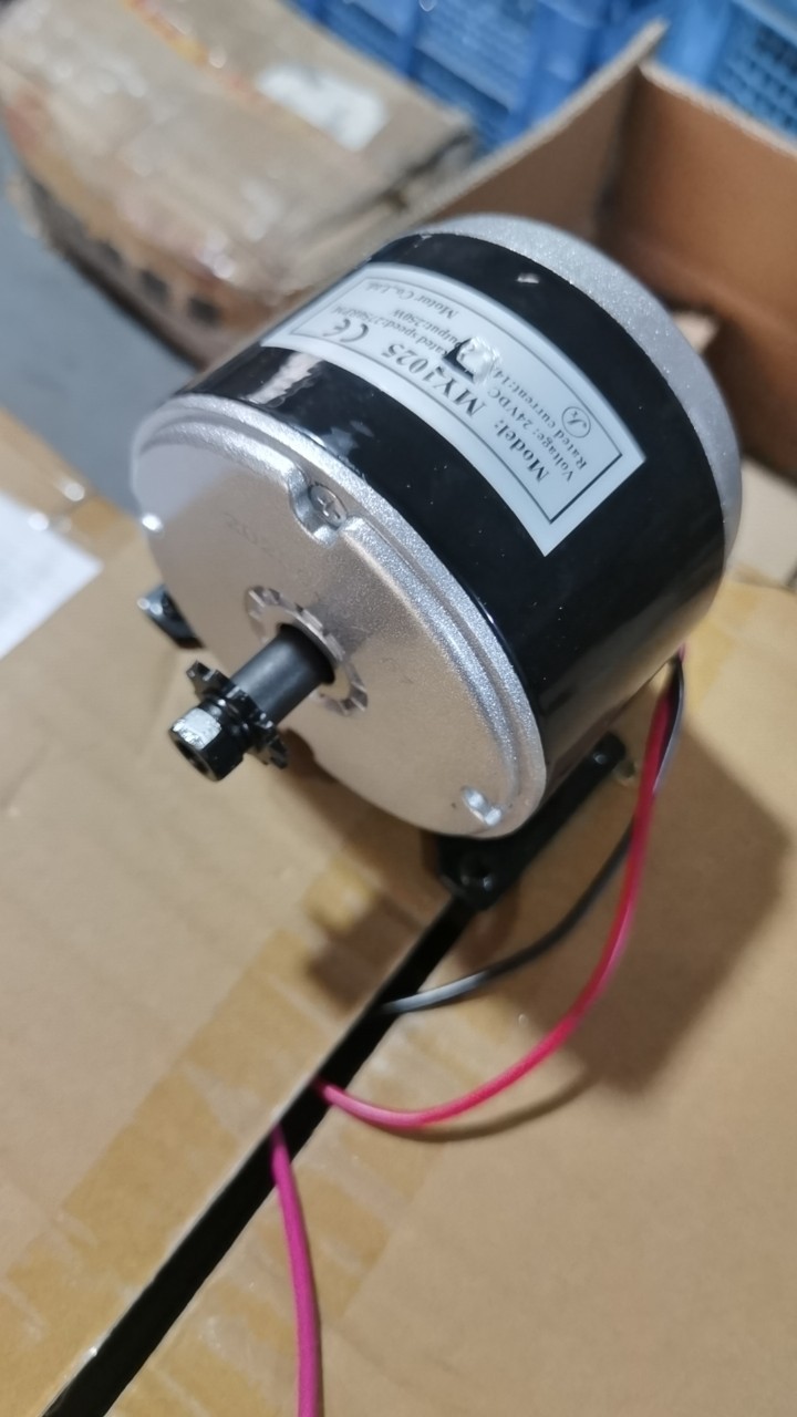 Wholesale electric scooter motor high speed bicycle modification accessories 25H skateboard mechanical motor 12V250W