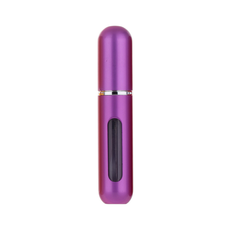 Nueva botella de perfume inferior de 8ml, botella de spray cosmético portátil recargable, botella de perfume autobomba