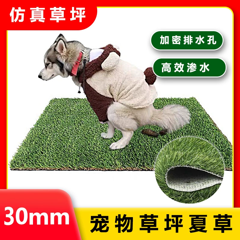 Поддельный газон туалет для мочи домашних животных специальная Замена коврик для собак Водонепроницаемый моющийся зеленый газон имитация газона