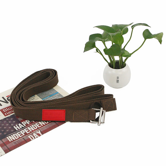 Shi Yan yoga stretch belt iyange professional auxiliary belt iyange yoga college 2.5cm stretch belt hot sale