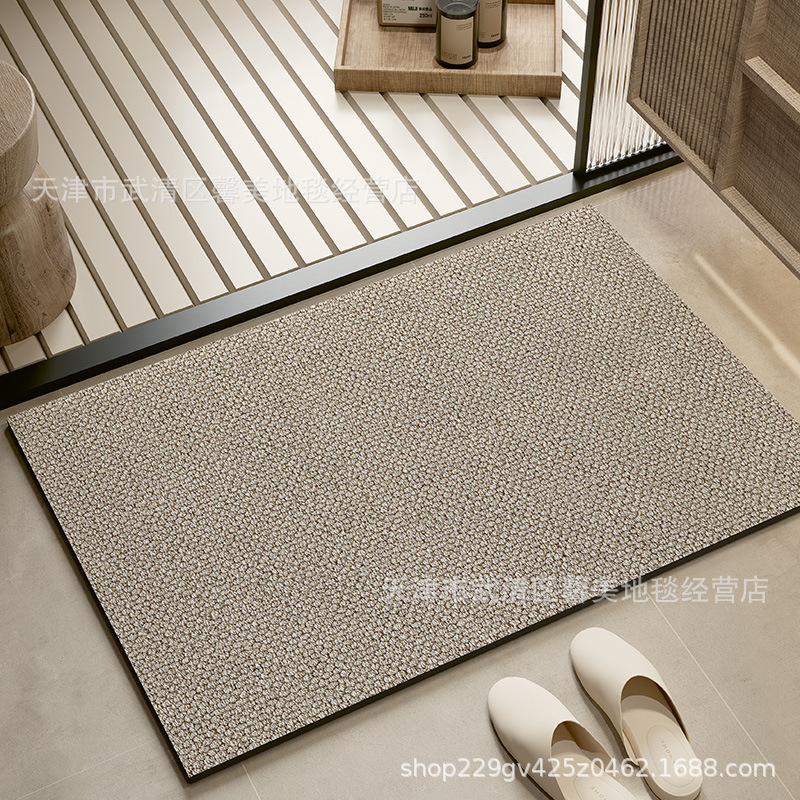 珪藻土フロアマット、シンプルなスタイル、耐摩耗性、お手入れ簡単、家庭用トイレと浴室のフロアマット、吸水性、滑り止め、メーカーから直接供給|undefined