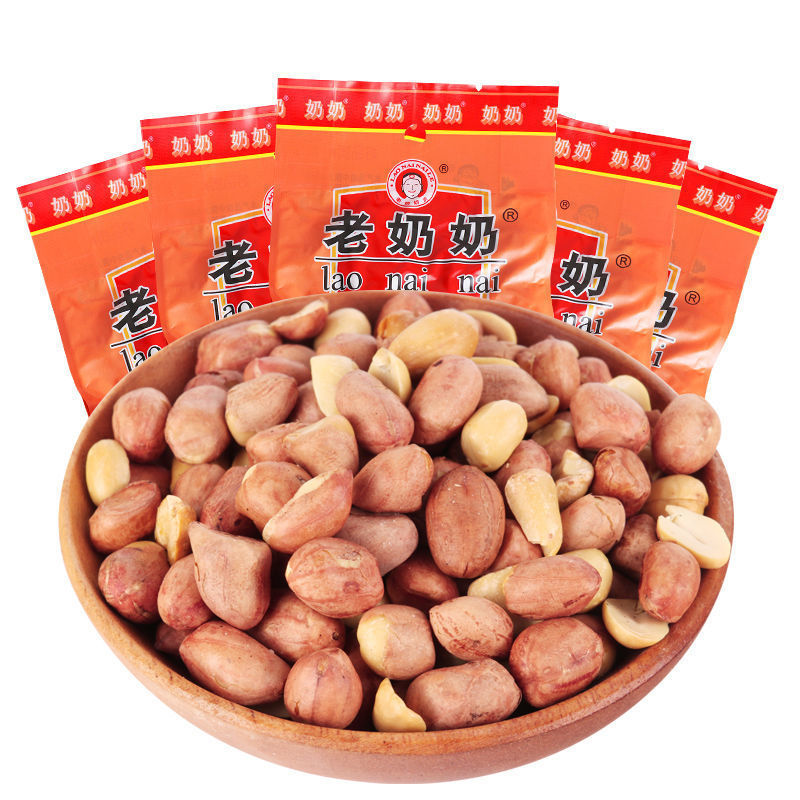 老奶奶花生米安徽安庆特产102g袋装坚果花生下酒零食休闲小吃炒货