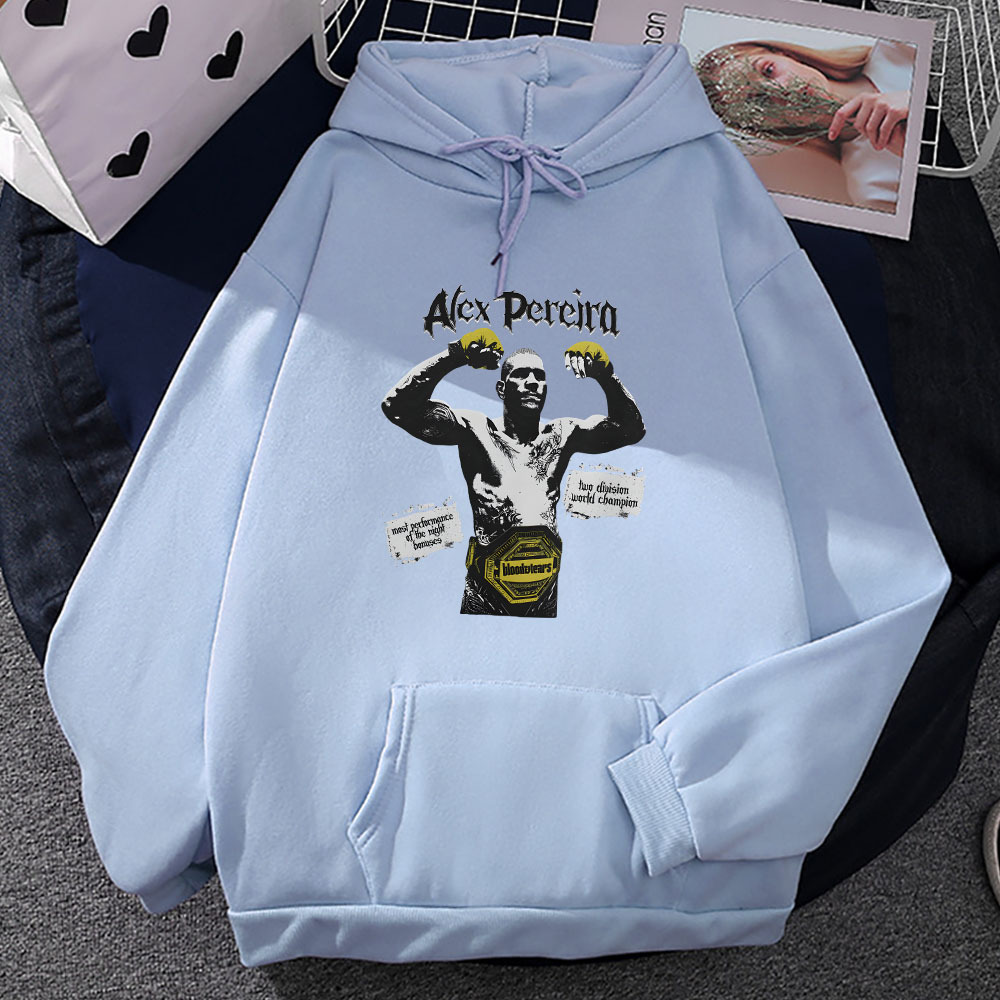Setwear Gráfico Alex Pereira Hoodies Long Sleeve Winter