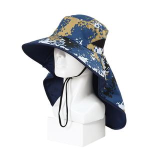 Rpet Camouflage Hiking Hat Cross-Border Recycled Sun Hat Travel Outdoor Fishing Hat Hiking Hat Customization Factory