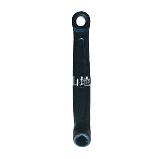 Mountain Bike Variable Speed Wheel Crank Single Left Crutches 170 Fish Crutches Mountain Bike Accessories Small Three-disc Wheel Disc Special