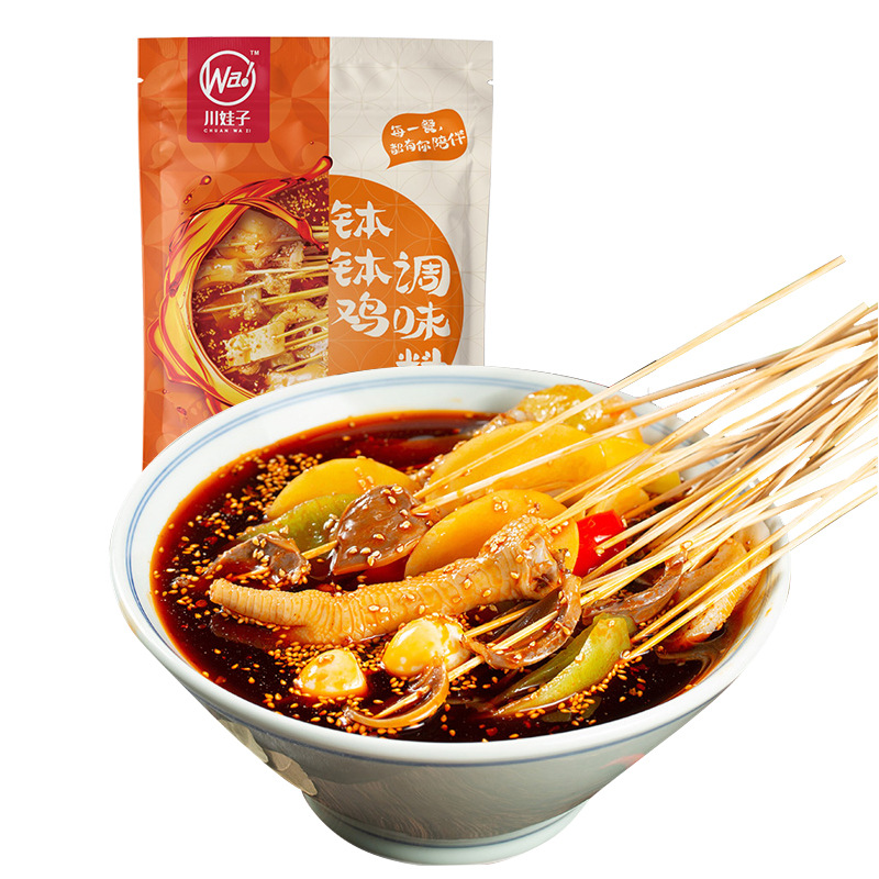 Chuanwazi Bobochicken Spicy Seasoning, Sichuan Pepper Flavor, Burning Pepper Sauce, Double Pepper Sauce, Chili Sauce, Whole Box Wholesale, One Piece Shipping