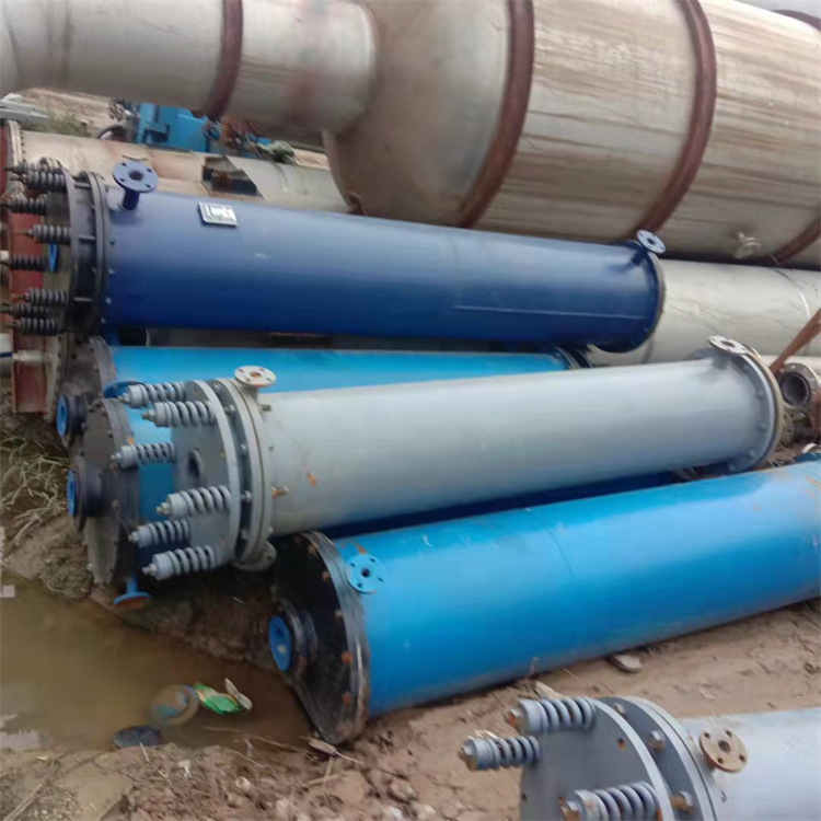 二手50平方石墨交换器 不锈钢列管冷凝器 板式换热器结构简单盛源