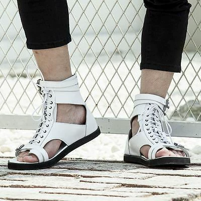 Туфли сандалии Милле мужские Corner Fighter High-Ding leather Roman Sandals Sandals? Shoes