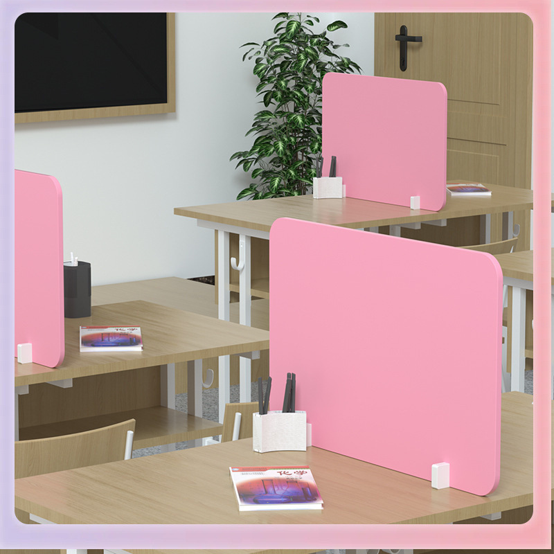 ✅ Isolation Protective Board on the Desk, Student Exam Desk Divider, Anti-Splash Screen, Canteen Dining Table Divider